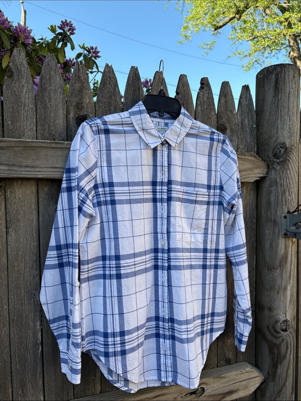 L.L. Bean XS organic cotton shirt!!
